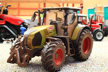 Load image into Gallery viewer, 43374(w) Weathered Britains Claas Arion 660 Tractor DIRTY VERSION
