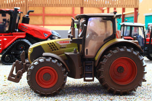 43374(w) Weathered Britains Claas Arion 660 Tractor DIRTY VERSION