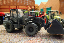 Load image into Gallery viewer, 43387(w) Weathered Britains JCB TM420S Loader Limited Black Edition DUSTY VERSION