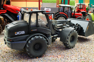 43387(w) Weathered Britains JCB TM420S Loader Limited Black Edition DUSTY VERSION
