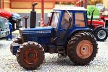 Load image into Gallery viewer, 43409(w) Weathered Britains Ford 8700 4WD Special Edition in Blue DIRTY VERSION