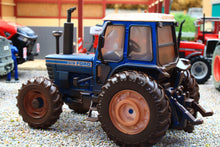 Load image into Gallery viewer, 43409(w) Weathered Britains Ford 8700 4WD Special Edition in Blue DIRTY VERSION