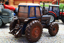 Load image into Gallery viewer, 43409(w) Weathered Britains Ford 8700 4WD Special Edition in Blue DIRTY VERSION