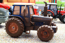 Load image into Gallery viewer, 43410(w) Weathered Britains Ford 9700 4WD Special Edition in Blue DIRTY VERSION