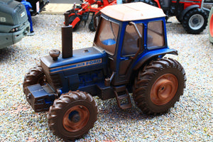 43410(w) Weathered Britains Ford 9700 4WD Special Edition in Blue DIRTY VERSION