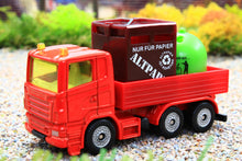 Load image into Gallery viewer, 0828 Siku 1:87 Scale Recycling Truck