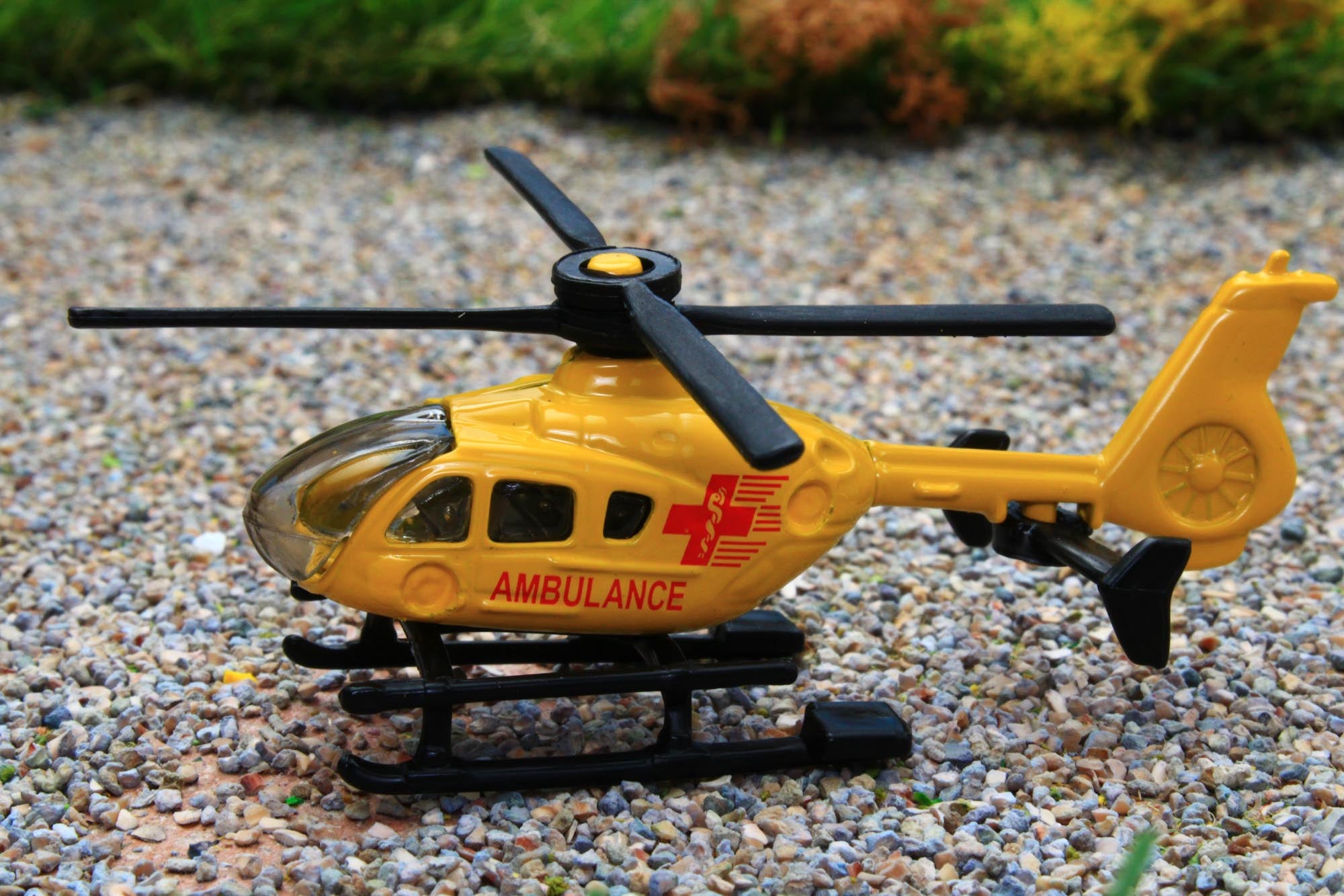 air ambulance toy helicopter