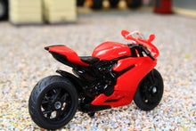 Load image into Gallery viewer, 1385 SIKU 132 SCALE DUCATI PANIGALE 1299 MOTORBIKE - REAR VIEW