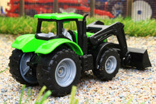 Load image into Gallery viewer, 1394 SIKU 187 SCALE DEUTZ FAHR TRACTOR WITH FRONT LOADER