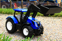 Load image into Gallery viewer, 1396 SIKU 187 SCALE NEW HOLLAND TRACTOR WITH FRONT LOADER