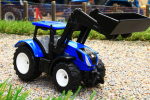 1396 SIKU 187 SCALE NEW HOLLAND TRACTOR WITH FRONT LOADER