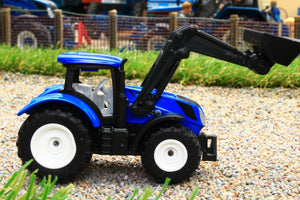 1396 SIKU 187 SCALE NEW HOLLAND TRACTOR WITH FRONT LOADER