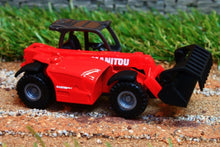 Load image into Gallery viewer, 1482 Siku 187 Scale Manitou Telescopic Loader Tractors And Machinery (1:87 Scale)