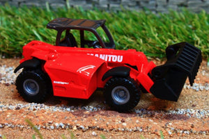 1482 Siku 187 Scale Manitou Telescopic Loader Tractors And Machinery (1:87 Scale)