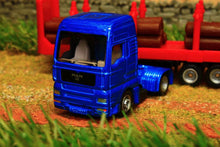 Load image into Gallery viewer, 1659 Siku 187 Scale Man Articulated Log Transporter Tractors And Machinery (1:87 Scale)