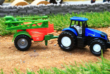 Load image into Gallery viewer, 1668 SIKU 187 SCALE NEW HOLLAND TRACTOR WITH CROP SPRAYER
