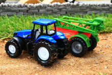 Load image into Gallery viewer, 1668 SIKU 187 SCALE NEW HOLLAND TRACTOR WITH CROP SPRAYER