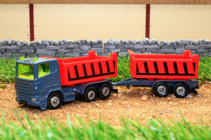 1685 Siku 187 Scale Tipper Truck With Tipping Trailer Tractors And Machinery (1:87 Scale)