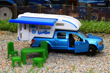 Load image into Gallery viewer, 1693 SIKU 187 SCALE FORD F150 4X4 PICK UP TRUCK WITH CAMPER POD