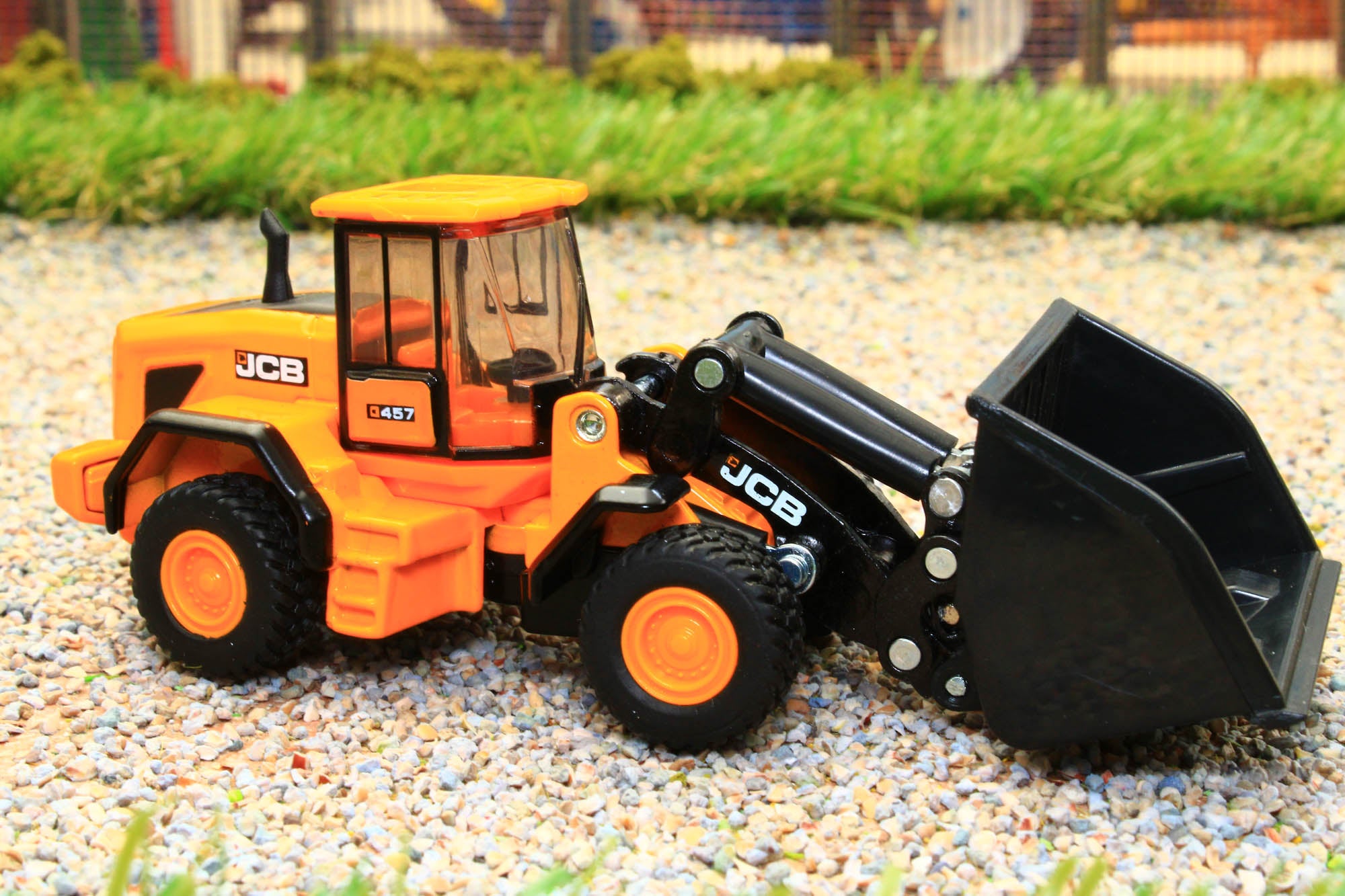 MODELLINO ESCAVATORE PALA GOMMATA JCB 457 GIOCO BAMBINI SIKU 1789