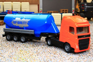 1795 SIKU 1:87 SCALE VOLVO ARTICULATED LORRY WITH BULK MATERIALS TANK