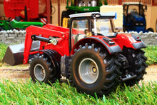 Load image into Gallery viewer, 1985 SIKU 150 SCALE MASSEY FERGUSON TRACTOR WITH FRONT LOADER