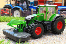 Load image into Gallery viewer, 2000 SIKU 150 SCALE FENDT 942 VARIO TRACTOR WITH FRONT MOUNTED MOWER