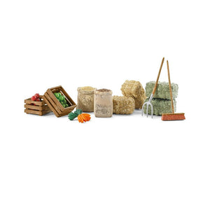 SL42105 Schleich Horse Feeding Set (1:24 Scale)