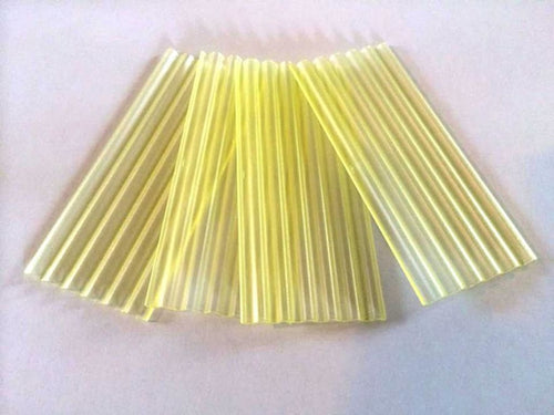 HLT-23274 Corrugated Sheet - Transparent Yellow (Pack of 15)