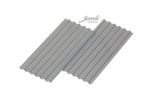 JL23290 Juweela Corrugated Sheets Grey 50 Pcs