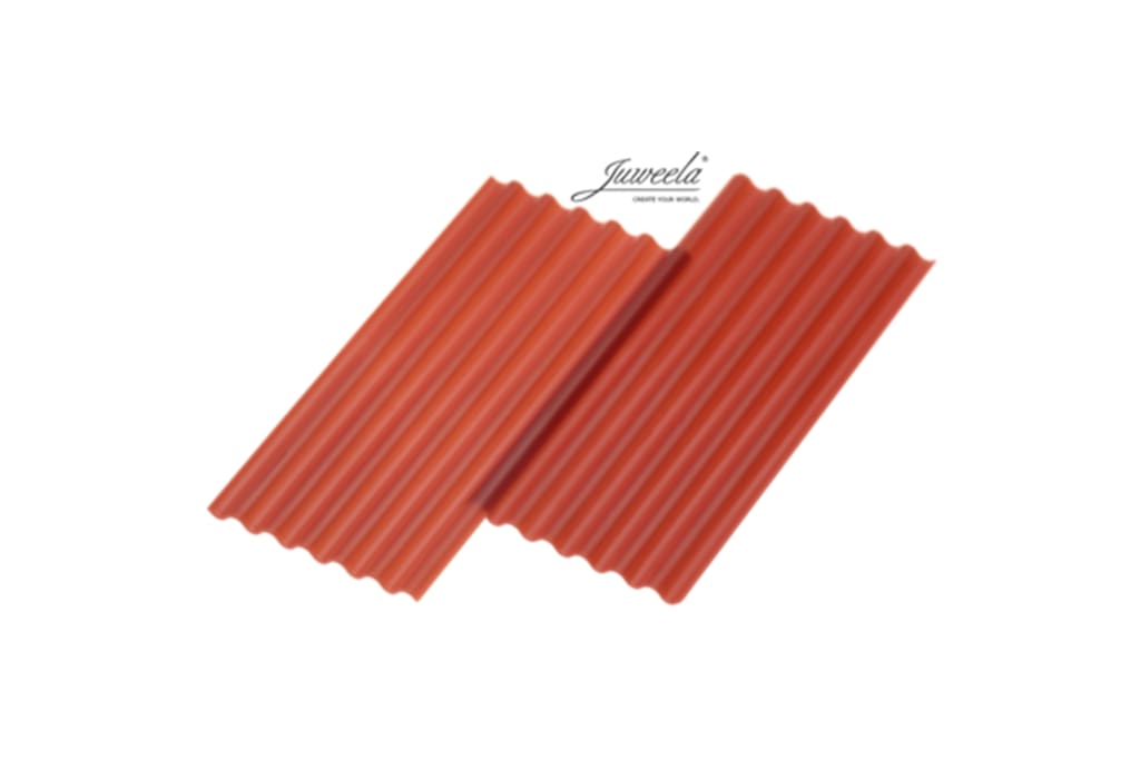 JL23294 Juweela Corrugated Sheets Red 50 Pcs