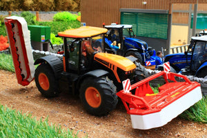 Front and Rear Kuhn Mowers used together