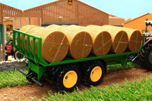Load image into Gallery viewer, 2891 Siku Round Bale Trailer with 15 Bales