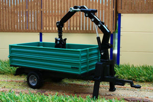 2896 Siku Oehler Combination Trailer With Crane Tractors And Machinery (1:32 Scale)