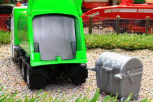 Load image into Gallery viewer, 2938 SIKU 150 SCALE MERCEDES ACTROS REFUSE TRUCK WITH WHEELIE BIN