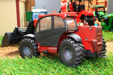 Load image into Gallery viewer, 3067 Weathered Siku Manitou Mlt840 Telehandler With Bucket Weathered Models (1:32 Scale)