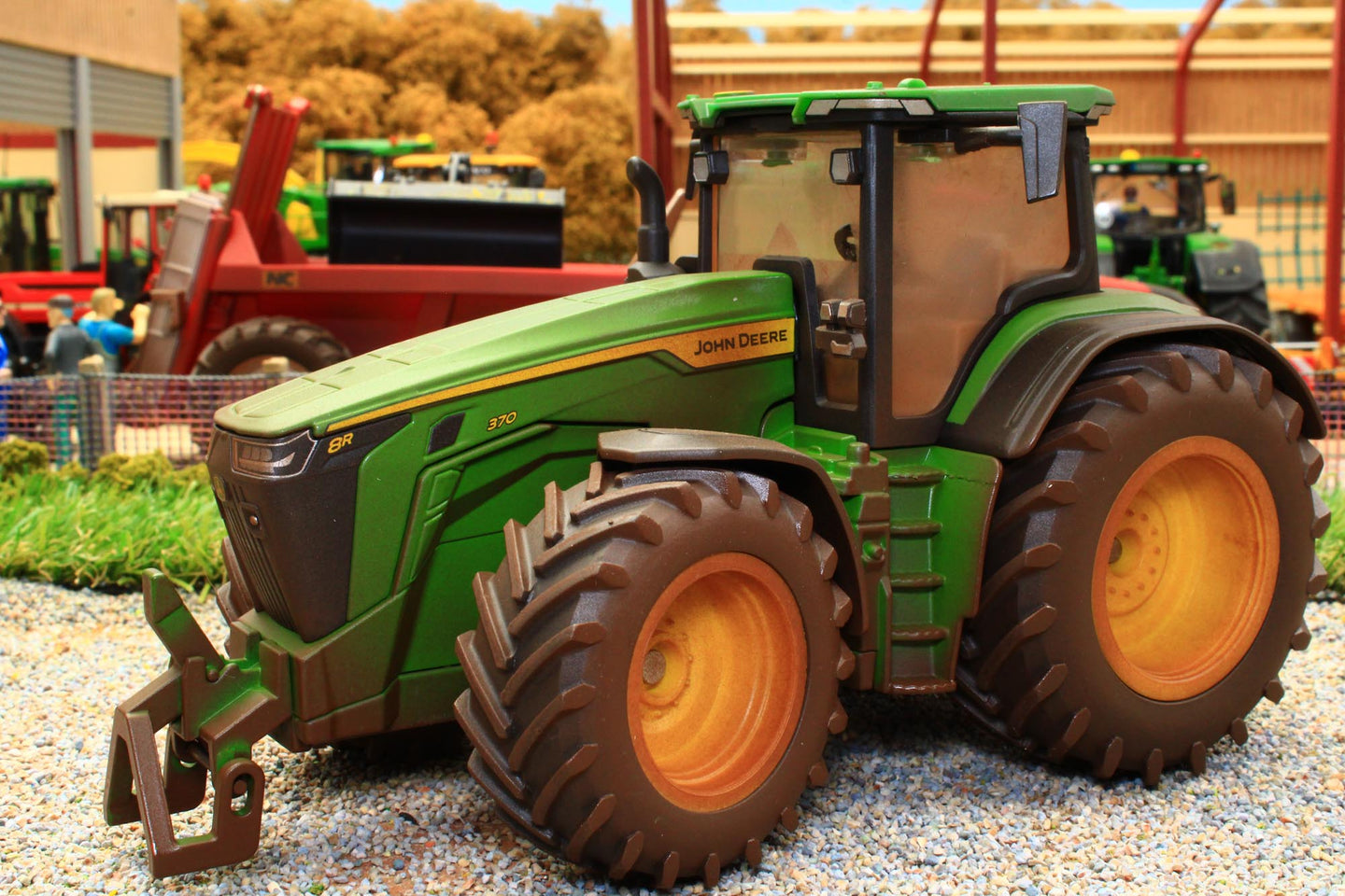 3290(w) Weathered Siku John Deere 8R 370 4WD Tractor – Brushwood Toys