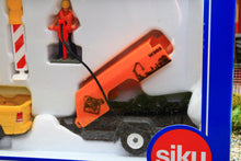 Load image into Gallery viewer, 3505 Siku 1:50 Scale Ram 1500 Road Maintenance Truck with Compressor Trailer and road drill