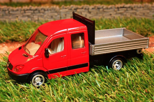 3538 Siku 150 Scale Mercedes Sprinter With Tipper Back Tractors And Machinery (1:50 Scale)
