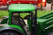 Load image into Gallery viewer, 3652(w) WEATHERED Siku John Deere Tractor 6920S with front end loader