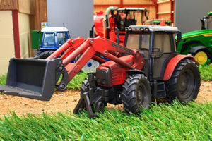 3653 WEATHERED SIKU MASSEY FERGUSON TRACTOR WITH FRONT LOADER