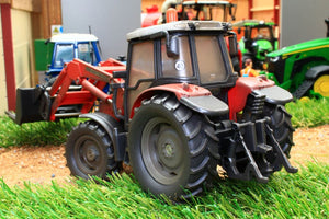 3653 WEATHERED SIKU MASSEY FERGUSON TRACTOR WITH FRONT LOADER