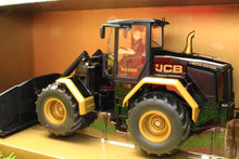 Load image into Gallery viewer, 3663S SIKU 1:32 SCALE JCB AGRI WHEEL LOADER IN BLACK GOLD LIMITED EDITION