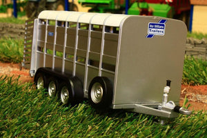 40710A1 BRITAINS IFOR WILLIAMS LIVESTOCK TRAILER WITH TWO DECKS