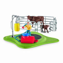 Load image into Gallery viewer, SL42529 Schleich Farm World Happy Cow Wash Set