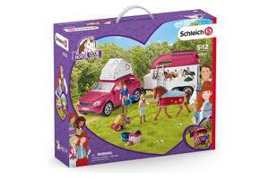 SL42535 Schleich Horse Club - Horse Adventures with Car and Trailer