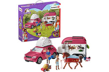 Load image into Gallery viewer, SL42535 Schleich Horse Club - Horse Adventures with Car and Trailer