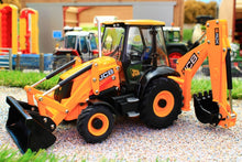 Load image into Gallery viewer, 42702 Britains Jcb 3Cx Backhoe Loader Tractors And Machinery (1:32 Scale)42702 BRITAINS JCB 3CX BACKHOE LOADER
