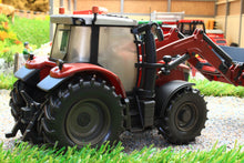 Load image into Gallery viewer, 43082A1(w) WEATHERED BRITAINS MASSEY FERGUSON 6616 WITH FRONT LOADER AND ATTACHMENTS