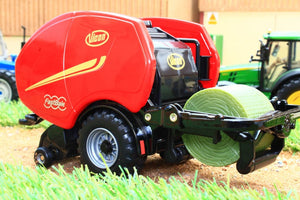 43221 BRITAINS VICON ROUND BALER AND WRAPPER